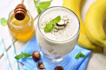 Smoothie miel banane Smoothie miel banane