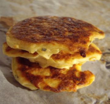 Galettes moelleuses de pommes de terre