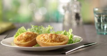 Pommes de terre gratinées au four