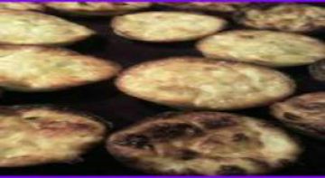 Bouchées au poireau et parmesan Bouchées au poireau et parmesan