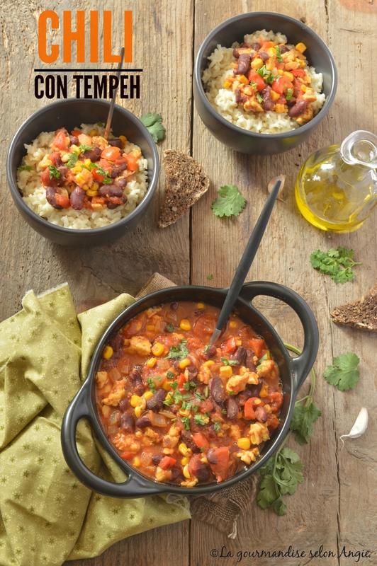 Chili con tempeh Chili con tempeh