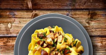 Tagliatelles au curry Tagliatelles au curry