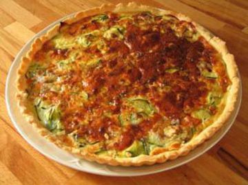 Tarte à la courgette et au chèvre Tarte à la courgette et au chèvre