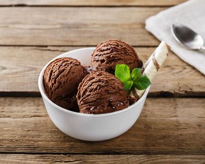 Glace au chocolat Glace au chocolat