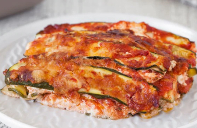 Lasagnes de Courgettes light Lasagnes de Courgettes light