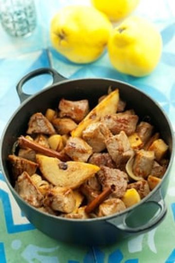 Veau aux coings et à la cannelle Veau aux coings et à la cannelle