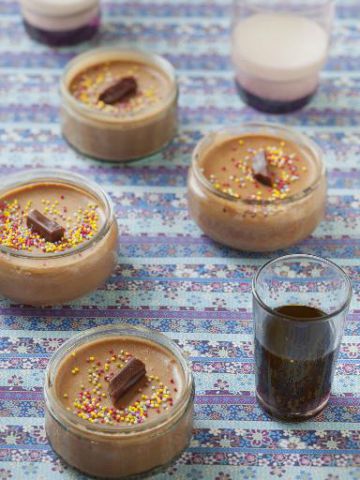 Bavarois mousseux aux carambars, ou au caramel