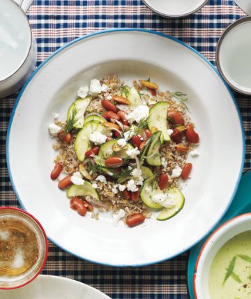 Zucchini and Bean Salad With Bulgur Zucchini and Bean Salad With Bulgur