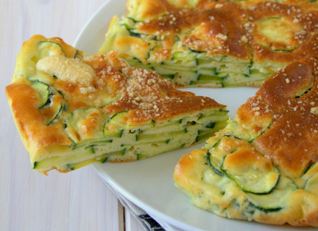 Gâteau light Invisible aux Courgettes Gâteau light Invisible aux Courgettes