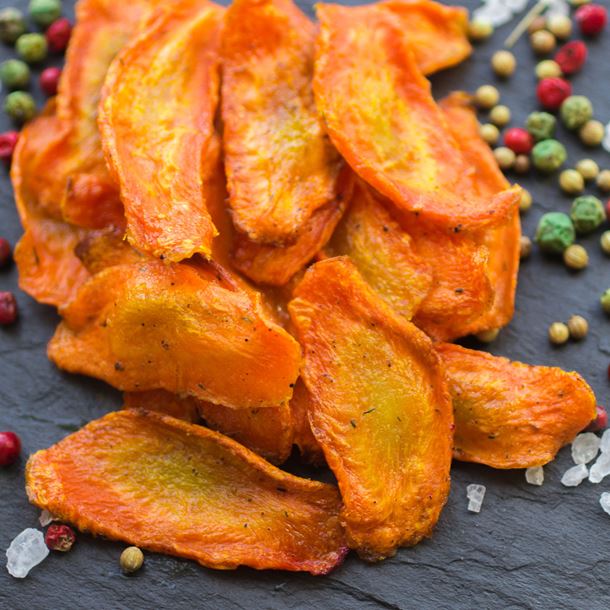 Chips de carottes Chips de carottes