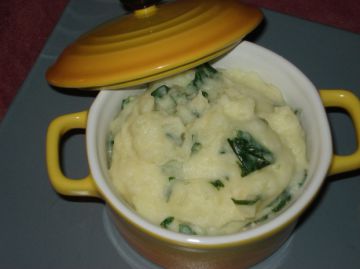 Purée pommes de terre et épinards Purée pommes de terre et épinards