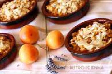 Crumble d'abricots caramélisés Crumble d'abricots caramélisés