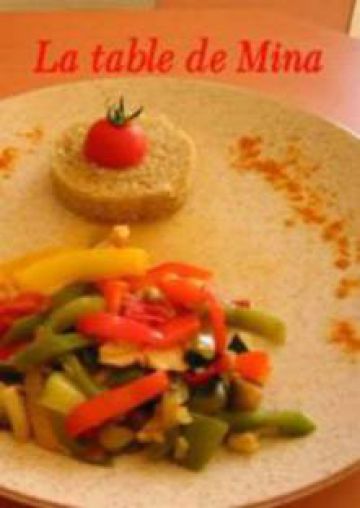 Poulet et légumes au wok Poulet et légumes au wok