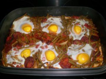 Oeufs à la flamenka Oeufs à la flamenka