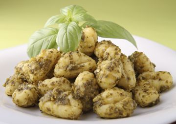 Gnocchis au pesto Gnocchis au pesto