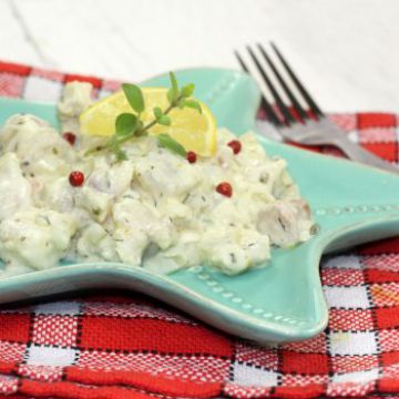 Blanquette de lotte à l'ancienne