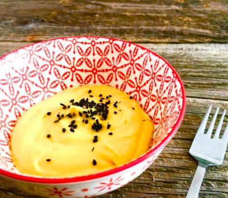 Houmous de pois chiches au curry Houmous de pois chiches au curry