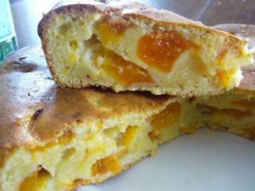 Gâteau aux abricots