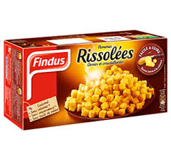 Pommes de terre rissolées surgelées Pommes de terre rissolées surgelées
