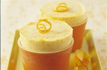 Soufflé glacé à l'orange