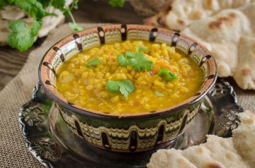 Dahl de lentilles indien végétarien Dahl de lentilles indien végétarien