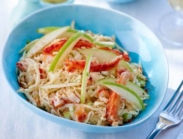 Céleri rémoulade au crabe et à la pomme verte Céleri rémoulade au crabe et à la pomme verte