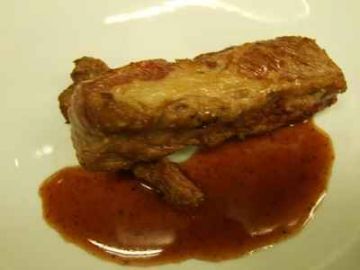 Gigot d'agneau rôti et son jus Gigot d'agneau rôti et son jus