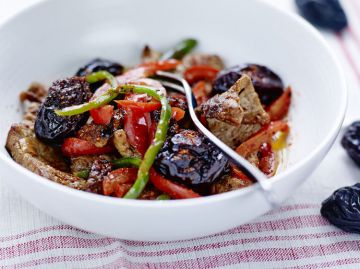 Axoa de veau aux pruneaux Axoa de veau aux pruneaux