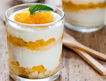 Pannacotta ananas coco Pannacotta ananas coco