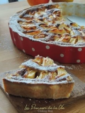 Tarte aux pommes normande gourmande Tarte aux pommes normande gourmande