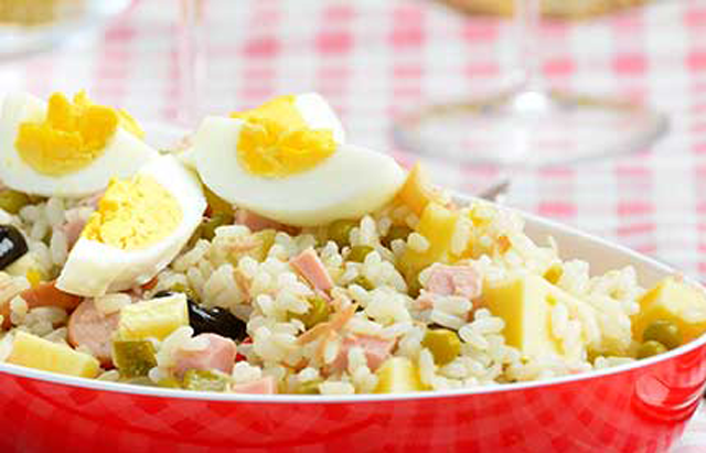 Salade Llight de Riz au Jambon Salade Llight de Riz au Jambon