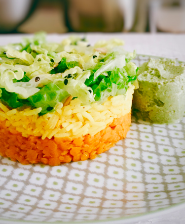 Salade de lentilles riz basmati Salade de lentilles riz basmati