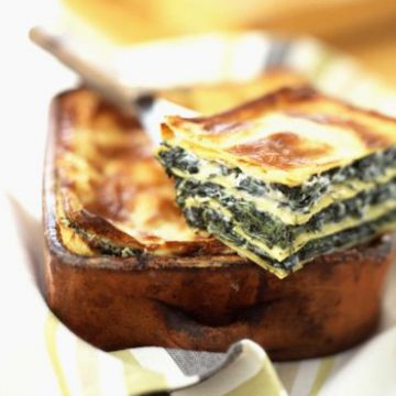Lasagnes aux épinards Lasagnes aux épinards