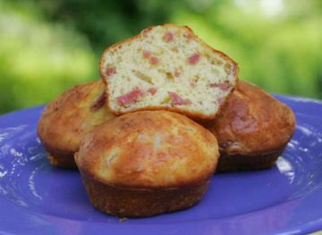 Muffins jambon-fromage Muffins jambon-fromage