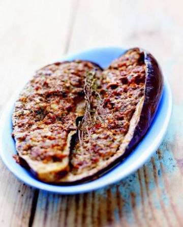 Aubergines farcies Aubergines farcies