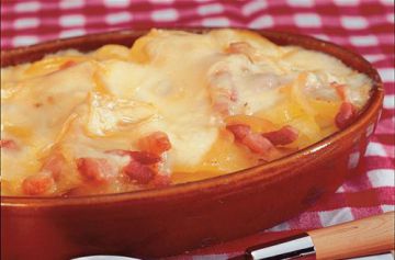 Tartiflette à la pomme de terre Roseval Tartiflette à la pomme de terre Roseval