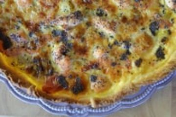 Tarte au saumon, aux poireaux et aux graines de pavot Tarte au saumon, aux poireaux et aux graines de pavot