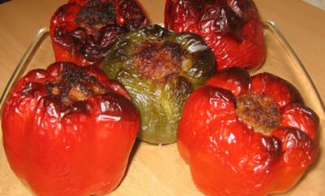 Poivrons farcis Poivrons farcis