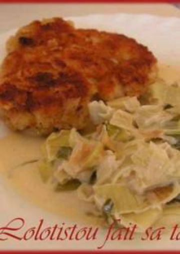 Escalopes panées au roquefort Escalopes panées au roquefort
