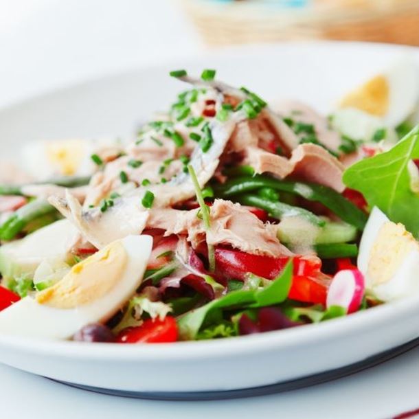 Salade niçoise rapide Salade niçoise rapide
