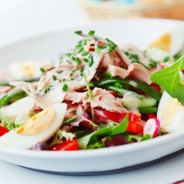 Salade niçoise rapide