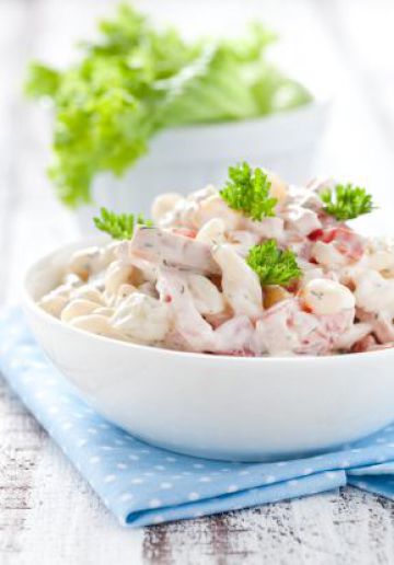 Salade de pâtes façon piémontaise