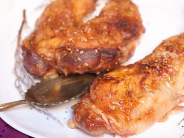 Poulet sésame et sauce soja Poulet sésame et sauce soja