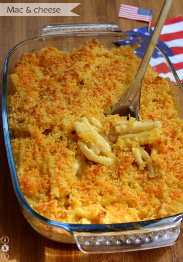 Mac & cheese (Gratin de macaroni au cheddar) Mac & cheese (Gratin de macaroni au cheddar)