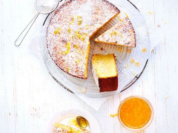 Santiago, le gâteau aux amandes et au citron Santiago, le gâteau aux amandes et au citron
