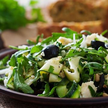 Courgettes en salade Courgettes en salade
