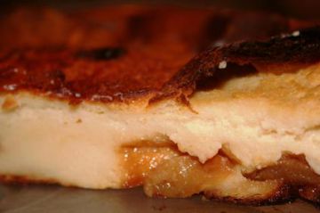 Flan au cidre et aux pommes caramélisées Flan au cidre et aux pommes caramélisées