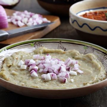 Caviar d'aubergines au citron