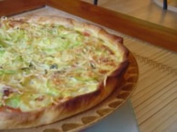 Tarte provençale aux courgettes Tarte provençale aux courgettes
