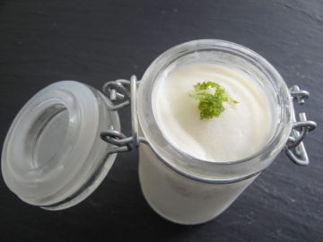 Glace noix de coco & citron vert (sans sorbetière) Glace noix de coco & citron vert (sans sorbetière)